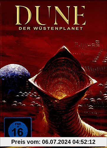 Dune - Der Wüstenplanet - Mediabook - Limited Special Edition (inkl. 2D-Version) (+ CD-Soundtrack) - Cover Red [3D Blu-ray] von Herbert