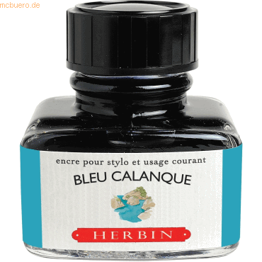 4 x Herbin Füllertinte 30ml bleu calanque 4 x Herbin Füllertinte 30ml bleu calanque von Herbin