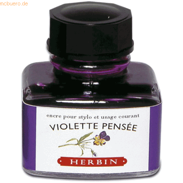 4 x Herbin Füllertinte 30ml violett 4 x Herbin Füllertinte 30ml violett von Herbin