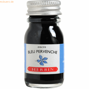 6 x Herbin Füllertinte 10ml Hellblau 6 x Herbin Füllertinte 10ml Hellblau von Herbin