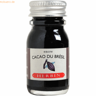 6 x Herbin Füllertinte 10ml Kakaobraun 6 x Herbin Füllertinte 10ml Kakaobraun von Herbin
