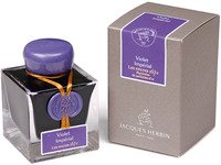 Herbin ink 1670 serie - 50ml Violet Impèrial with gold glitter von Herbina