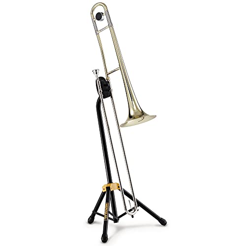 Hercules Posaunenständer, für Instrumentenaufnahme am Quersteg, faltbar Hercules Posaunenständer, für Instrumentenaufnahme am Quersteg, faltbar von Hercules