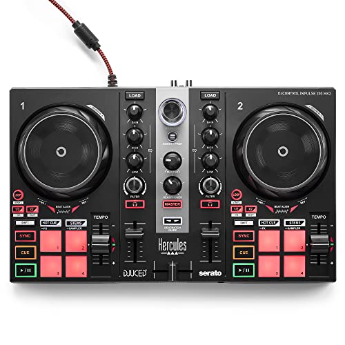 Hercules DJControl Inpulse 200 MK2 – Idealer DJ-Controller zum Erlernen des Mixens von Hercules