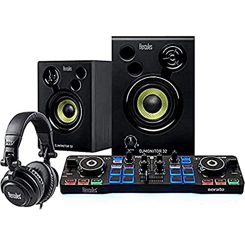 Hercules DJStarter Kit - DJ Komplettpaket mit Serato DJ Lite von Hercules