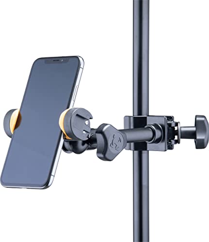 Hercules Smartphonehalter, Cold-Shoe-Adapter für Licht, Gewinde für Kamera von Hercules