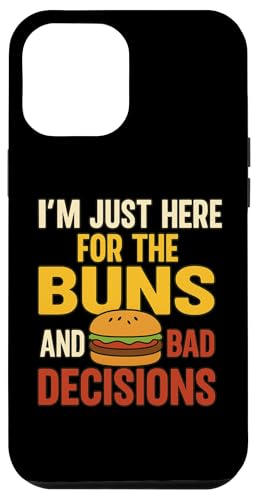Lustiges Burger-Grill-Zitat Tee für Freunde Cousins Grillparty Hülle für iPhone 12 Pro Max Lustiges Burger-Grill-Zitat Tee für Freunde Cousins Grillparty Hülle für iPhone 12 Pro Max von Here for Buns Funny Burger BBQ Cookout Humor Tee