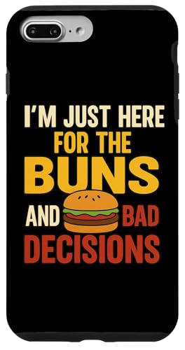 Lustiges Burger-Grill-Zitat Tee für Freunde Cousins Grillparty Hülle für iPhone 7 Plus/8 Plus Lustiges Burger-Grill-Zitat Tee für Freunde Cousins Grillparty Hülle für iPhone 7 Plus/8 Plus von Here for Buns Funny Burger BBQ Cookout Humor Tee