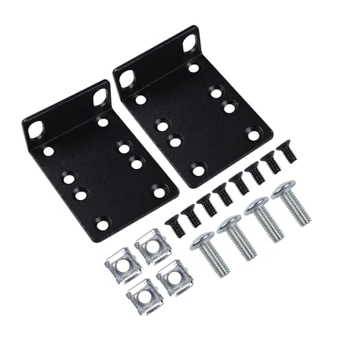 Rack-Montage-Kit für Cisco SF/SG Serie und NETGEAR Switches Universal Rack Ears von Heretom