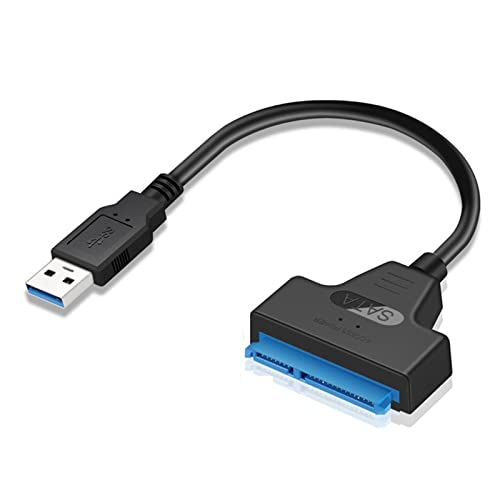 SATA auf USB Adapter USB 3.0 auf 2,5 Zoll SATA Port Konverter Externer und Kabel für SSD/HDD Festplatte von Herfair