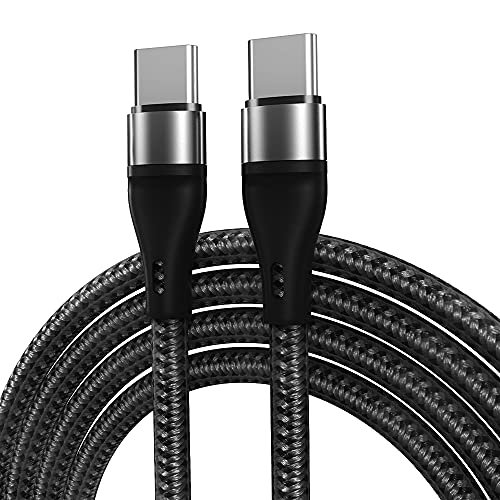 USB C auf USB C Kabel, 60 W PD Ladekabel für Samsung S21 S20 Plus Ultra FE 5G A52 A72 A71 A52S 5G, Note 20 Ultra/10 21, Google Pixel 4A 5 4 3A XL, Xiaomi Mi 11 10T 10 Pro, Schnellladekabel (1M) von Herfair