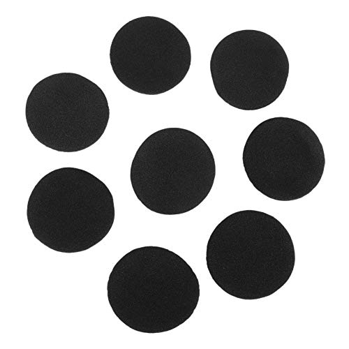 Herklotzn 4 Paar 60mm Ohr Schaum Ohrhoerer Pad Abdeckungen Fuer Headset Kopfhoerer Schwarz Herklotzn 4 Paar 60mm Ohr Schaum Ohrhoerer Pad Abdeckungen Fuer Headset Kopfhoerer Schwarz von Herklotzn