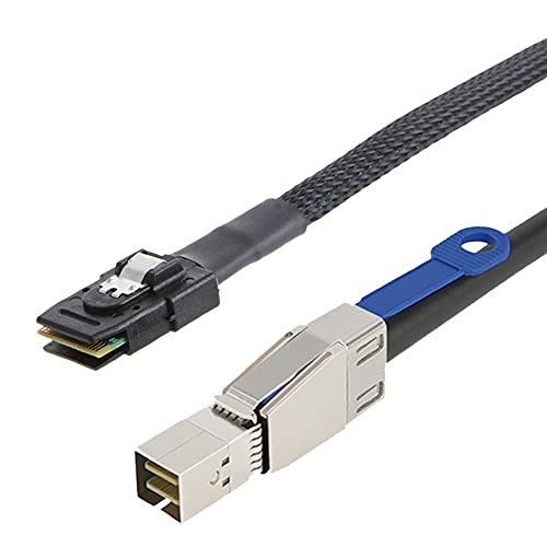 Herklotzn Mini 36PIN Adapter Kabel SFF-8644 SFF-8087 Server Festplatten Laufwerk Kabel 12Gbps 3,33TF/1M/1 von Herklotzn