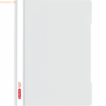 10 x Herlitz Schnellhefter A4 PP 'Quality' PP grau 10 x Herlitz Schnellhefter A4 PP 'Quality' PP grau von Herlitz