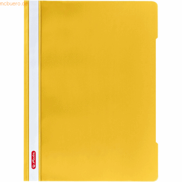 10 x Herlitz Sichthefter PP A4 Quality gelb 10 x Herlitz Sichthefter PP A4 Quality gelb von Herlitz