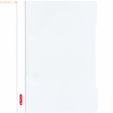 10 x Herlitz Sichthefter PP A4 Quality weiß 10 x Herlitz Sichthefter PP A4 Quality weiß von Herlitz