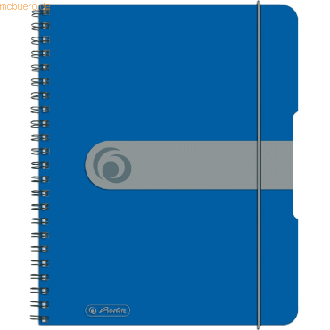 2 x Herlitz Spiralblock to go A5 80 Blatt kariert PP dunkelblau 2 x Herlitz Spiralblock to go A5 80 Blatt kariert PP dunkelblau von Herlitz