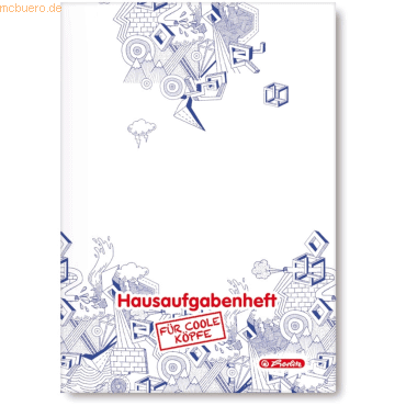 4 x Herlitz Aufgabenheft A5 48 Blatt coole Köpfe 4 x Herlitz Aufgabenheft A5 48 Blatt coole Köpfe von Herlitz