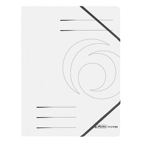 5 herlitz Eckspanner easy orga DIN A4 weiß 5 herlitz Eckspanner easy orga DIN A4 weiß von Herlitz