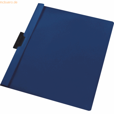 5 x Herlitz Cliphefter A4 bis 30 Blatt dunkelblau von Herlitz
