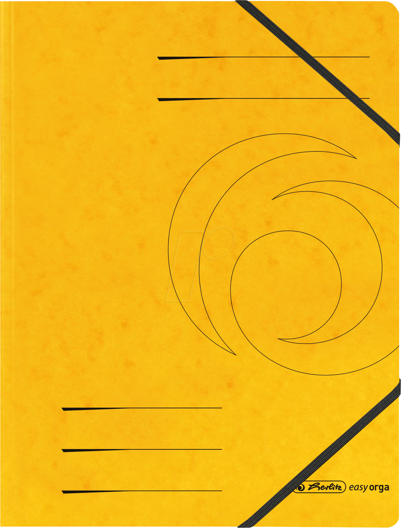 HERLITZ 11387164 - Eckspannmappe, A4, gelb, 5 Stück HERLITZ 11387164 - Eckspannmappe, A4, gelb, 5 Stück von Herlitz