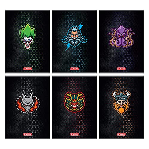 Heft A5, 60 Blatt liniert, Game Avatars Heft A5, 60 Blatt liniert, Game Avatars von Herlitz