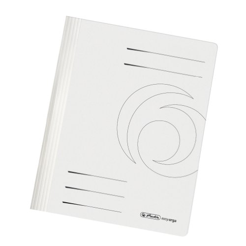 Herlitz Schnellhefter A4 Karton, gefaltet, weiß intensiv, 10 Stück Herlitz Schnellhefter A4 Karton, gefaltet, weiß intensiv, 10 Stück von Herlitz