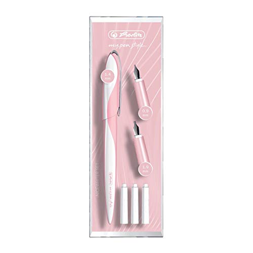 Herlitz 11360260 Nicewriter Set my.pen style, rosa, 7-teiliges Set von Herlitz