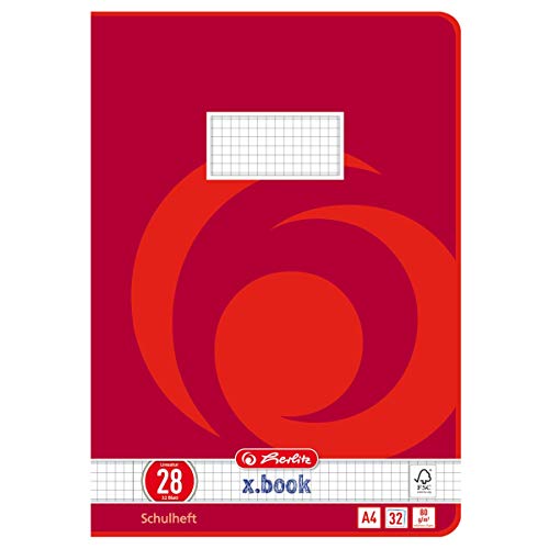 Herlitz 340281 Schreiblernheft, DIN A5 quer, Lineatur 1q von Herlitz