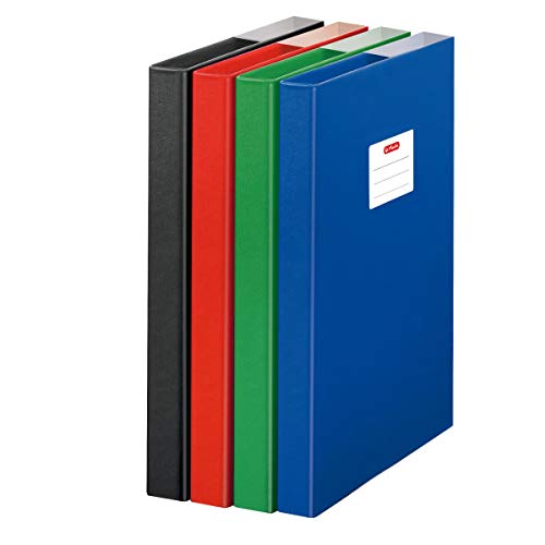 Herlitz 5424007 Heftbox A4 PP, farbig sortiert - keine Farbauswahl möglich! von Herlitz