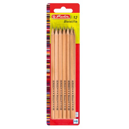 Herlitz 8670564 Bleistift Skizzo HB, 12 Stück von Herlitz