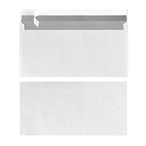 Herlitz Briefumschläge DIN lang haftklebend (ohne Fenster | 100 Stück) von Herlitz
