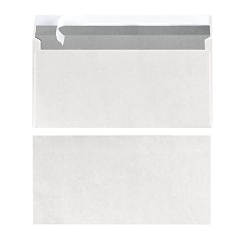 Herlitz Briefumschläge DIN lang haftklebend (ohne Fenster | 250 Stück) von Herlitz