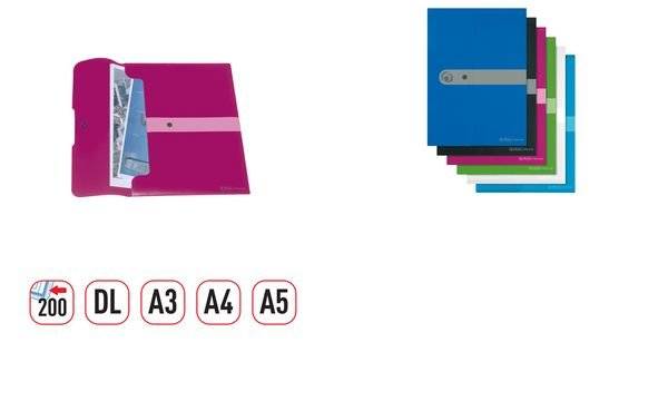 Herlitz Dokutasche     A5 PP farbl. transparent  1er Packung von Herlitz