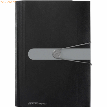 Herlitz Fächermappe A4 PP 12 Fächer schwarz to go Herlitz Fächermappe A4 PP 12 Fächer schwarz to go von Herlitz