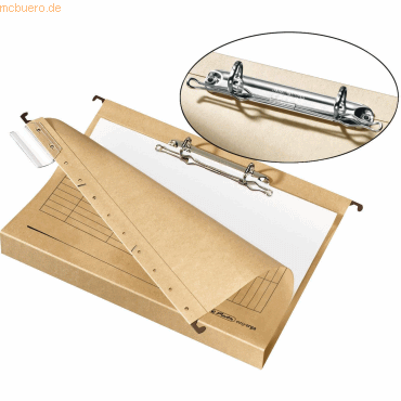 Herlitz Hängesammler UniReg mit Ringmechanik chamois von Herlitz
