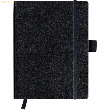 Herlitz Notizbuch Classic tablet 96 kariert schwarz my.book von Herlitz