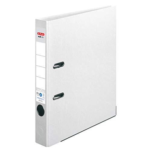 Herlitz 10841690 Ordner maX.file nature plus (A4, 5 cm, mit aufgeklebtem Rückenschild) weiß, 1 Stück Herlitz 10841690 Ordner maX.file nature plus (A4, 5 cm, mit aufgeklebtem Rückenschild) weiß, 1 Stück von Herlitz