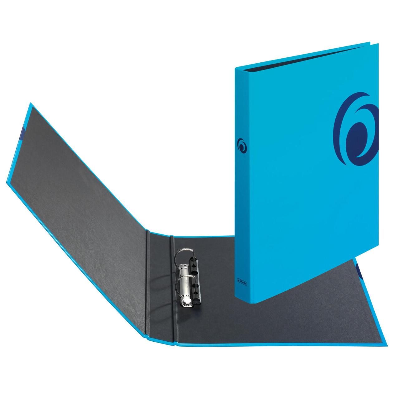 herlitz Ringbuch 2-Ringe DIN A4 3.5 cm türkis herlitz Ringbuch 2-Ringe DIN A4 3.5 cm türkis von Herlitz