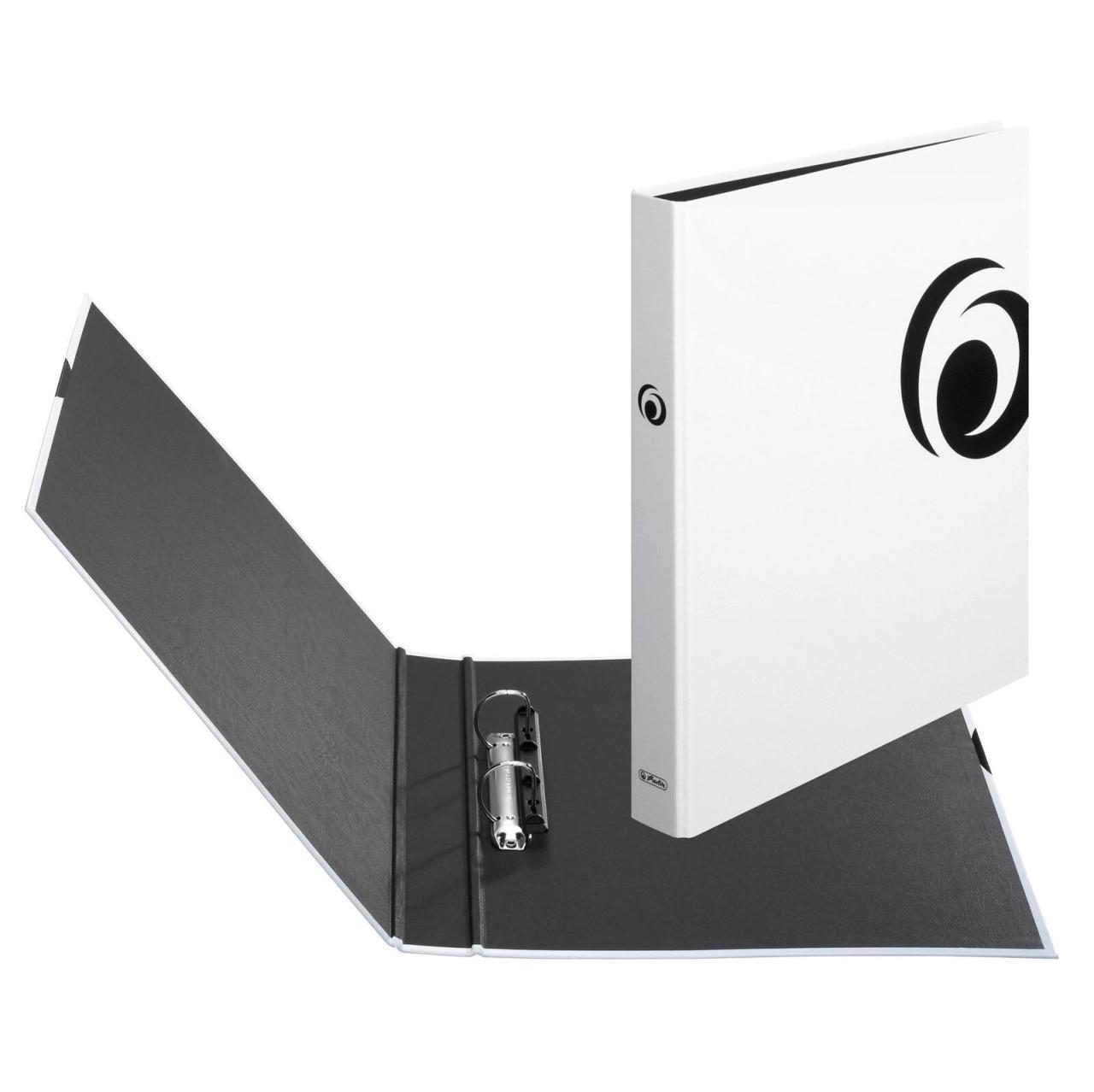 herlitz Ringbuch 2-Ringe DIN A4 3.5 cm weiß herlitz Ringbuch 2-Ringe DIN A4 3.5 cm weiß von Herlitz