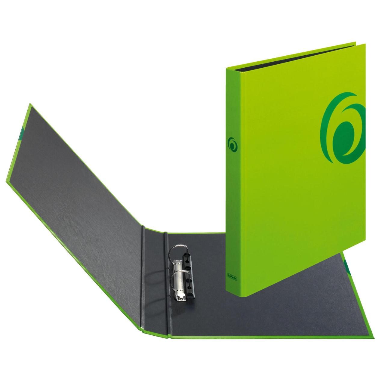 herlitz Ringbuch 2-Ringe DIN A4 3.5 cm hellgrün herlitz Ringbuch 2-Ringe DIN A4 3.5 cm hellgrün von Herlitz