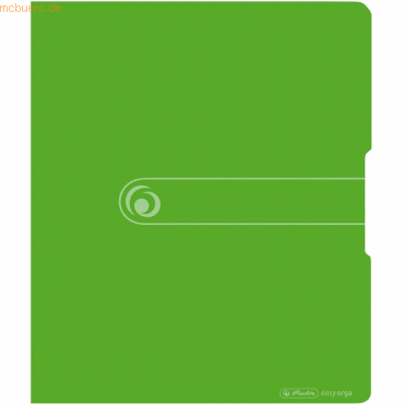 Herlitz Ringbuch A4 2 Ringe PP 16mm apfel opak to go Herlitz Ringbuch A4 2 Ringe PP 16mm apfel opak to go von Herlitz
