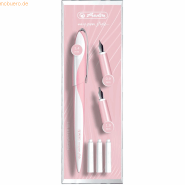 Herlitz Schönschreibfüller Nicewriter Set my.pen style rose Herlitz Schönschreibfüller Nicewriter Set my.pen style rose von Herlitz