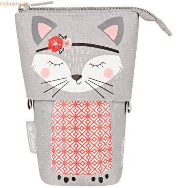 Herlitz Schüleretui Stifteköcher Polyester 140x75mm Kitty Herlitz Schüleretui Stifteköcher Polyester 140x75mm Kitty von Herlitz