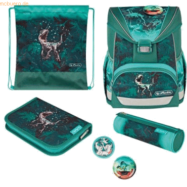Herlitz Schulranzen UltraLight Plus 15l Polyester 280x210x360mm Green von Herlitz