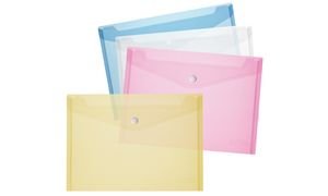 Sichttasche A4 transparent blau Sichttasche A4 transparent blau von Herlitz