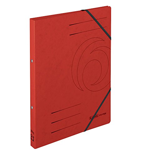 herlitz 11255460 Ringhefter "Quality", A4, rot, 2 Ring-Mechanik, Rückenbreite 25 mm, 5 Stück von Herlitz