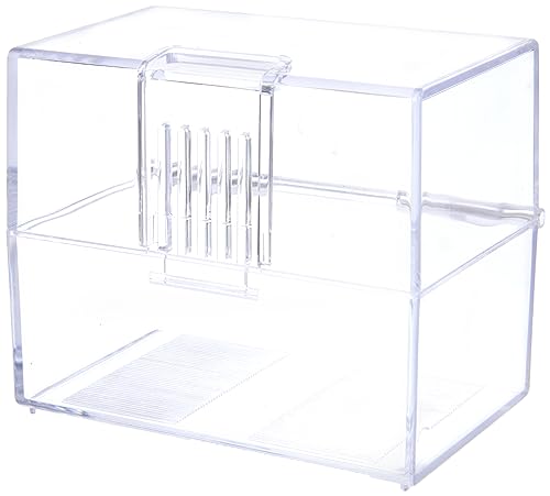 herlitz 50022946 Karteikasten A8, leer, glasklar transparent, 1 Stück von Herlitz