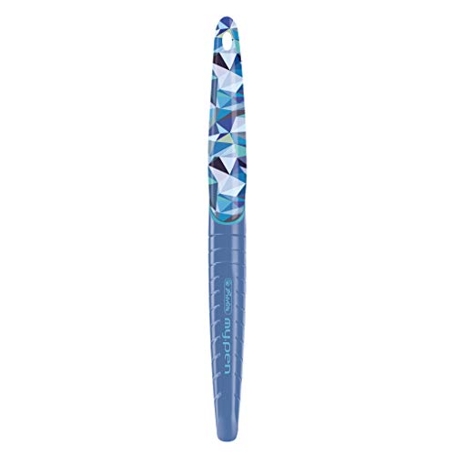 herlitz 50027248 Füllhalter my.pen wild blue, M-Feder, 1 Stück von Herlitz