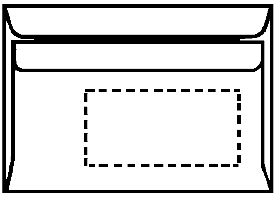 herlitz Briefumschlag, DIN lang, mit Fenster, weiß von Herlitz